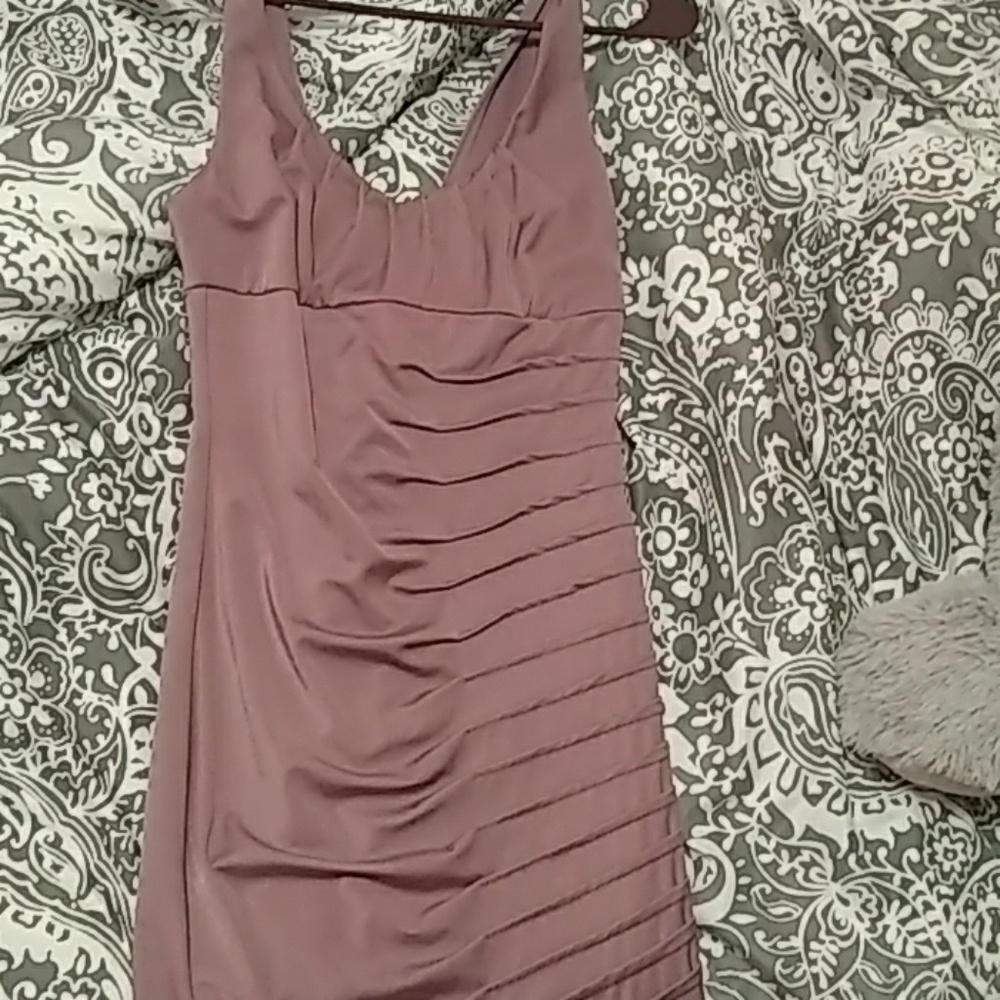 Cute bodycon ribbed dress body fitting